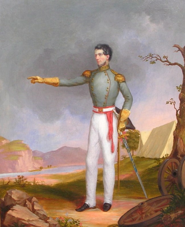 Major Stephen Long on the Rocky Mountain Expedition by Titian Peale (civilian artist)
