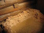 Picture of the hearth, taken in 2006.
