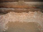 A closeup of the hearth, taken in 2006.