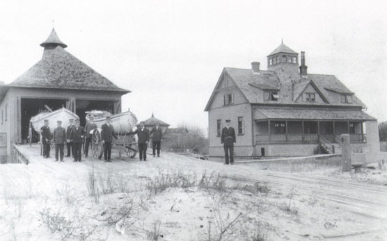 U.S. Lifesaving Station on Sullivan's Island, SC circa 1916