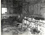 Interior view of gutted Ford's Theatre