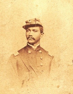 Alexander Augusta in Civil War Uniform