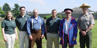 Group photo of the students in the 2006 Public History Field School