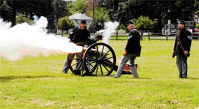 cannon demonstration