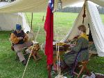 Volunteers in the Encampment