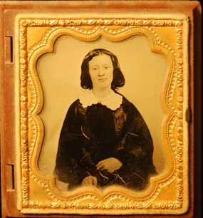 Ambrotype of Louisa McLoughlin Rae