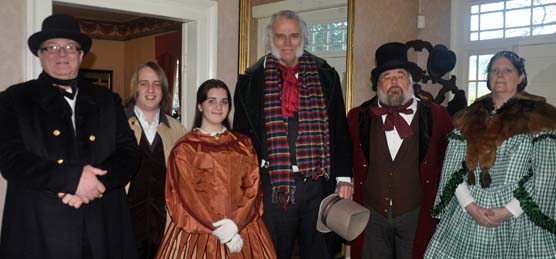 Costumed interpreters bring the McLoughlin House to life.