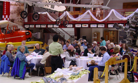 Volunteers are updated on park goings-on at the annual Volunteer Appreciation Event