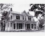 A photograph take of the Frederick Douglass home after the 1972 restoration.