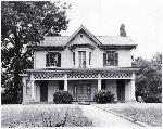 The Frederick Douglass home as it appeared in the 1960s.
