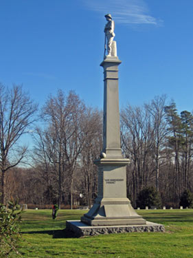 Spotsylvania Confederate Cemetery Monument