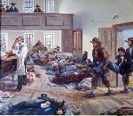 Sketch of Salem Church as a Hospital