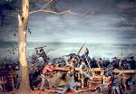 Diorama of Fighting at Bloody Angle