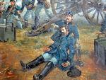 Sketch of Death of General John Sedgwick