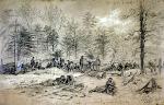 Sketch of Spot Where General Sedgwick was Killed