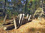 Re-constructed Logworks at Spotsylvania