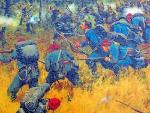 Artist Depiction of 140th New York at Wilderness