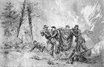 Sketch of Removing the Wounded