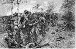 Confederates Behind the Stone Wall