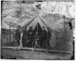 General Joseph Hooker's Staff (LOC)