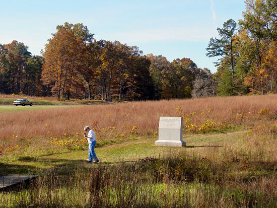 140th New Monument in Saunders Field