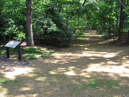 Mountain Road where Jackson was wounded