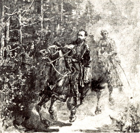 Sketch of Jackson's wounding