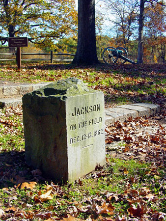 Jackson's Command Post Monument