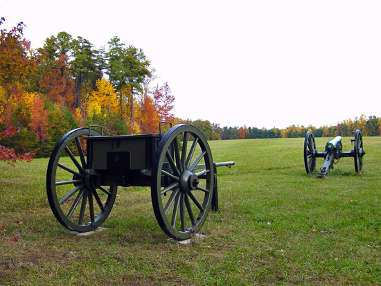Artillery in Tapp Field