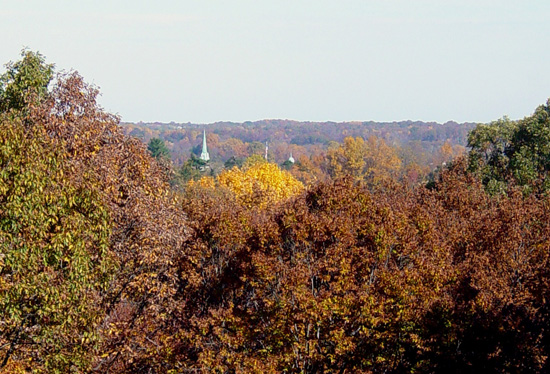 View from Lee's Hill