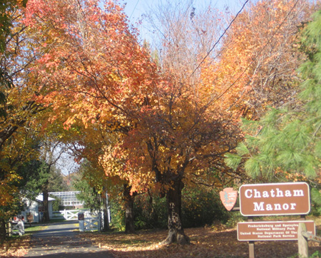 Entrance to Chatham Manor
