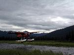Float Plane On A Cloudy Day