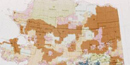 A land status map showing the federal units that protect the Brooks Range.