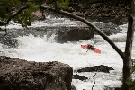 Coming down Sweets Falls.