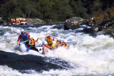 Rafting on the Gauley River