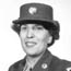 One of the WACs (Women's Auxiliary Corps) who worked at Fort Hancock during World War II.