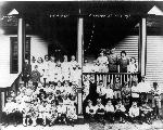 Fort Hancock School Photo, 1921.