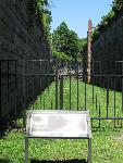 Dry Moat at Fort Tompkins