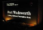 A Fort Wadsworth Entrance Sign