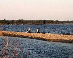 Seining on Sand Bar in Horseshe Cove
