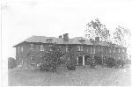 Barracks 102 shown in 1930s.