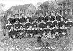 Fort Hancock Football Team on Parade Ground, 1931.