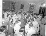 Party at the Fort Hancock YMCA, 1945.