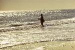 Fisherman at Breezy Point Tip
