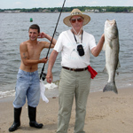 Fishing at Great Kills Park, Staten Island.