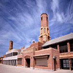 The historic Riis Park Bathhouse, completed in 1932, is currently undergoing major upgrades to preserve the structure and improve visitor services.