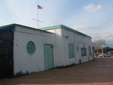 Building at Canarsie Pier for potential re-use.
