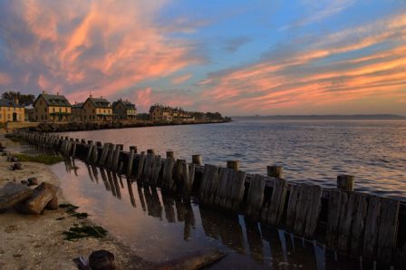 Fort Hancock Officers Row by Stan Kosinski WS