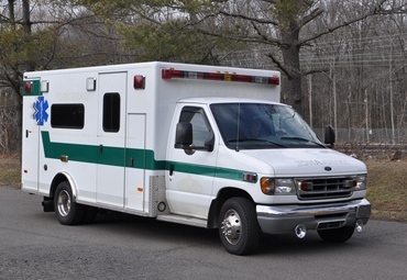 This is the ambulance donated by Twin W First Aid Squad to Gateway's Sandy Hook Unit.