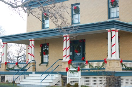 Fort Hancock's History House is also a "Holiday House" for the month of December.